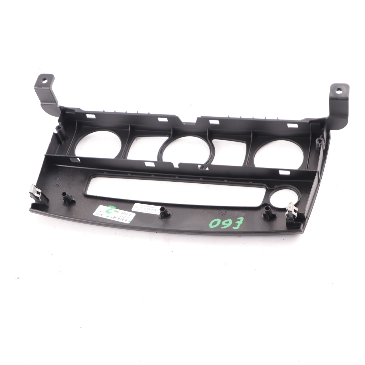 BMW E60 E61 LCI Cover Trim Panel Centre Dashboard Frame Black 6976361