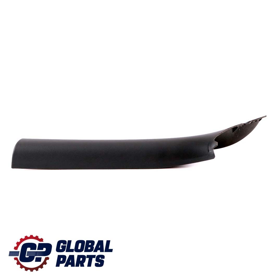 BMW 6 Series E64 Cover A-Column Pillar Left N/S Trim Leather Black 7009487