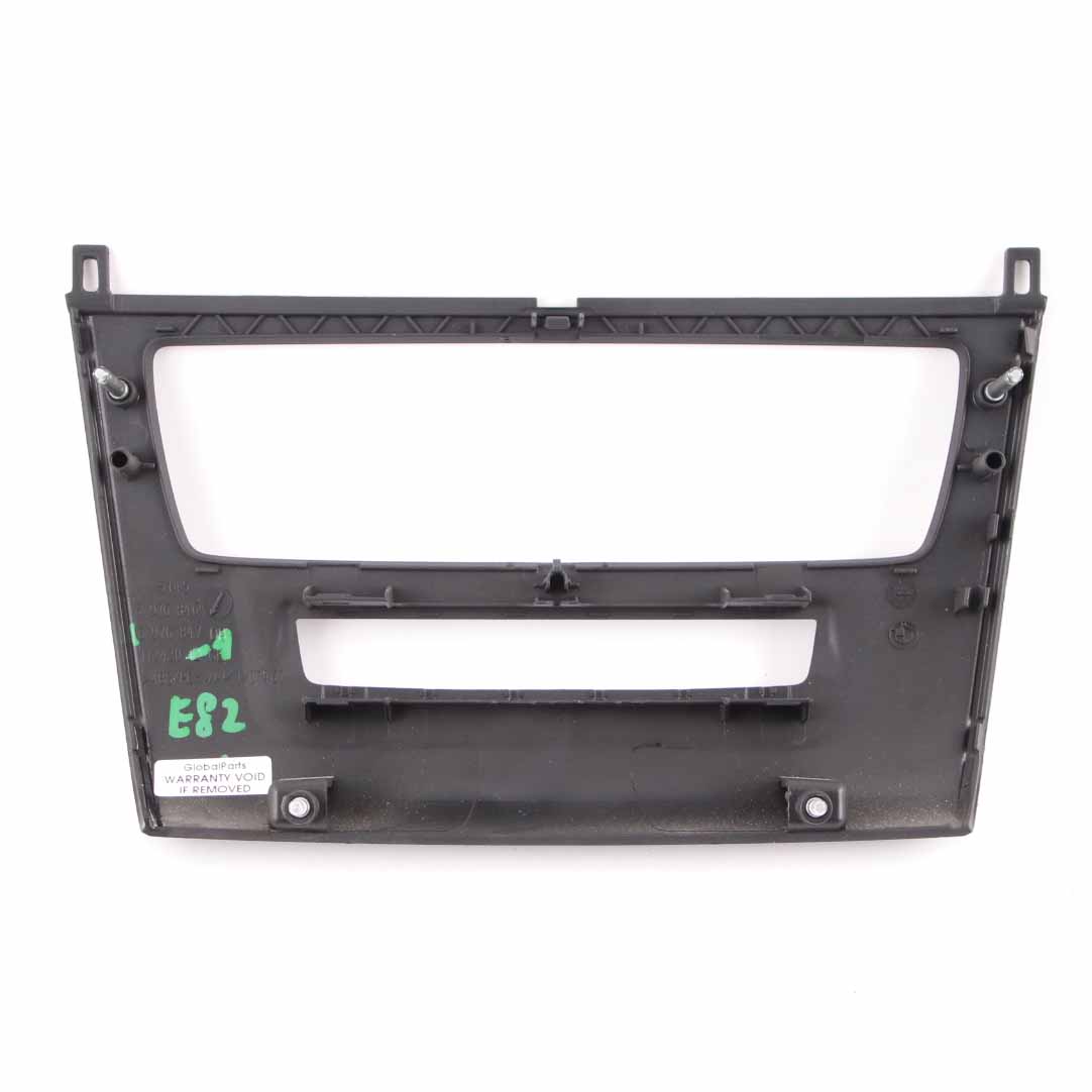 Cover Dashboard BMW E81 E82 E87 LCI E88 1 Function Carrier Centre Black 6976847