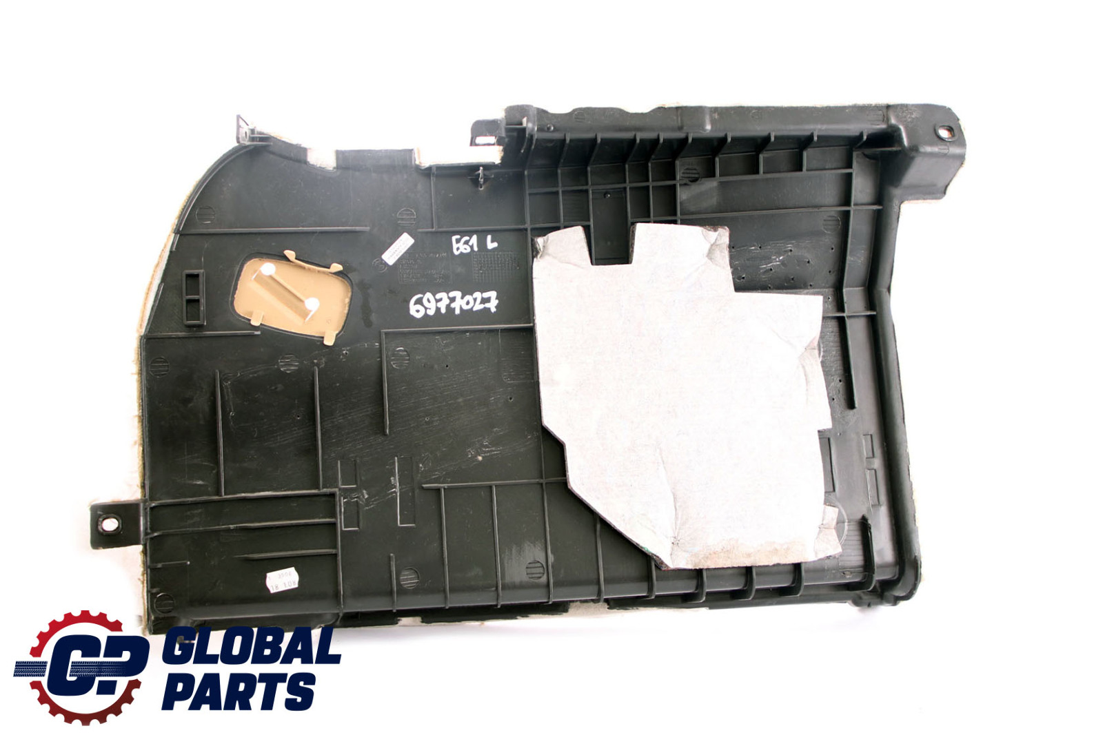 BMW 5 Series E61 Boot Trunk Left N/S Trim Panel Cover Beige 6977027