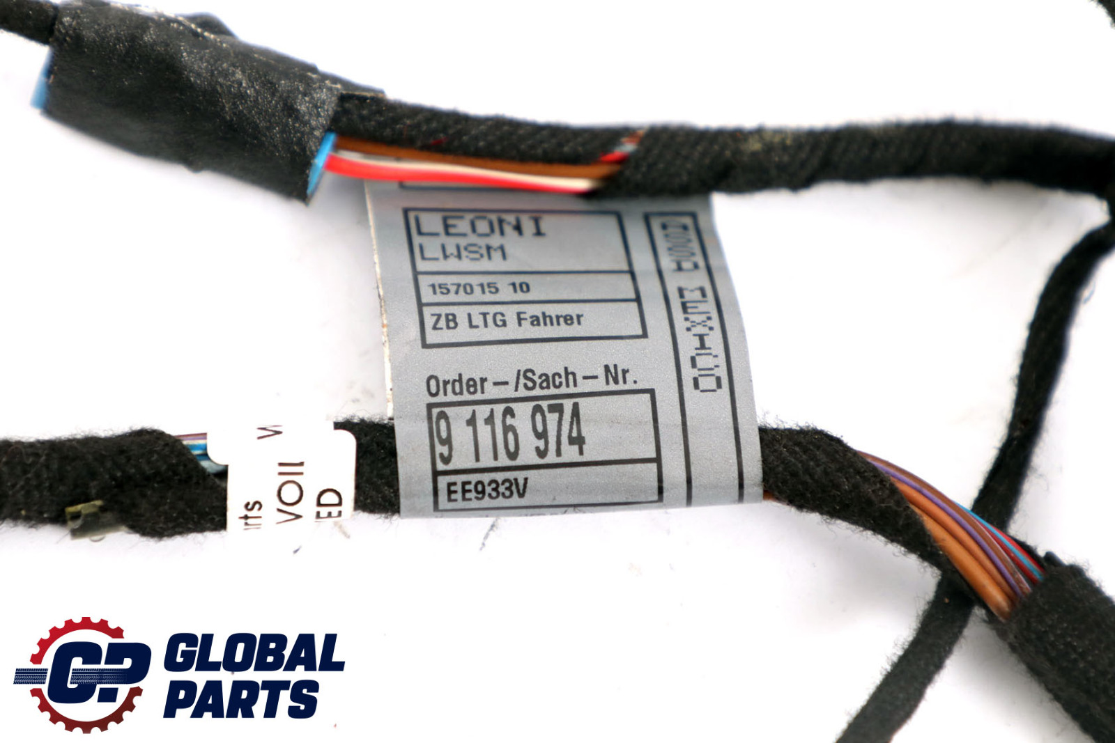 BMW X5 X6 Series E70 E71 Cable Harness Loom Door Driver Side Wiring 9116974