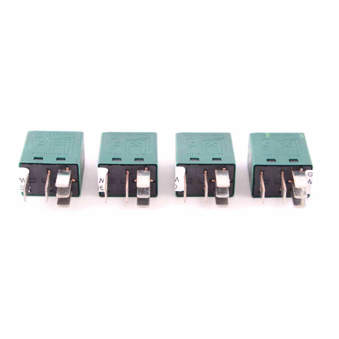 BMW E81 E87 E90 E91 F10 F11 X5 E70 Relay Unit Green Set TYCO 5 Pins 6980177