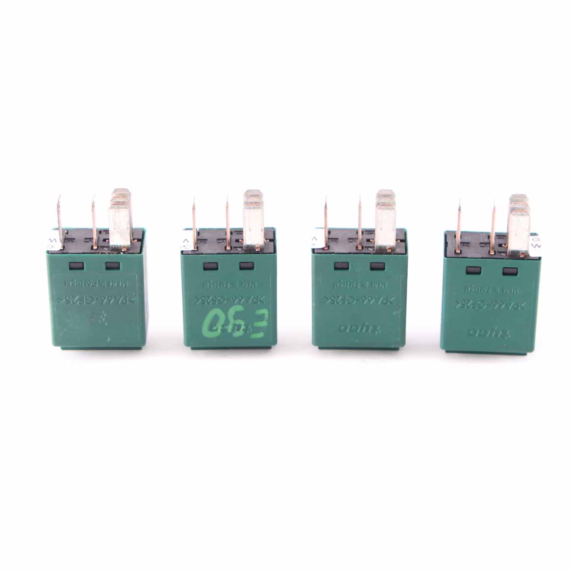 BMW E81 E87 E90 E91 F10 F11 X5 E70 Relay Unit Green Set TYCO 5 Pins 6980177