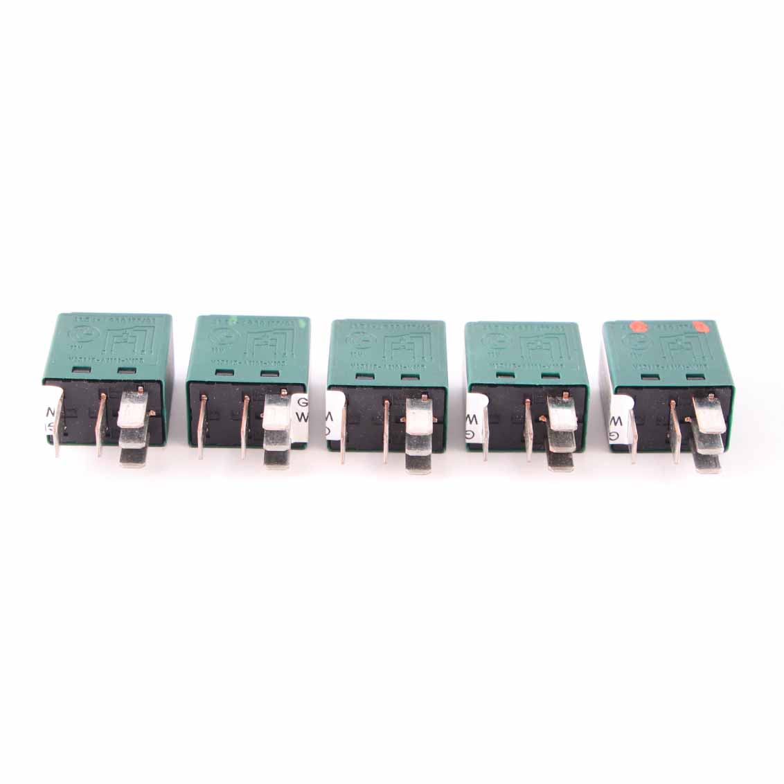 BMW E81 E87 E90 E91 F10 F11 X5 E70 Relay Unit Green Set TYCO 5 Pins 6980177