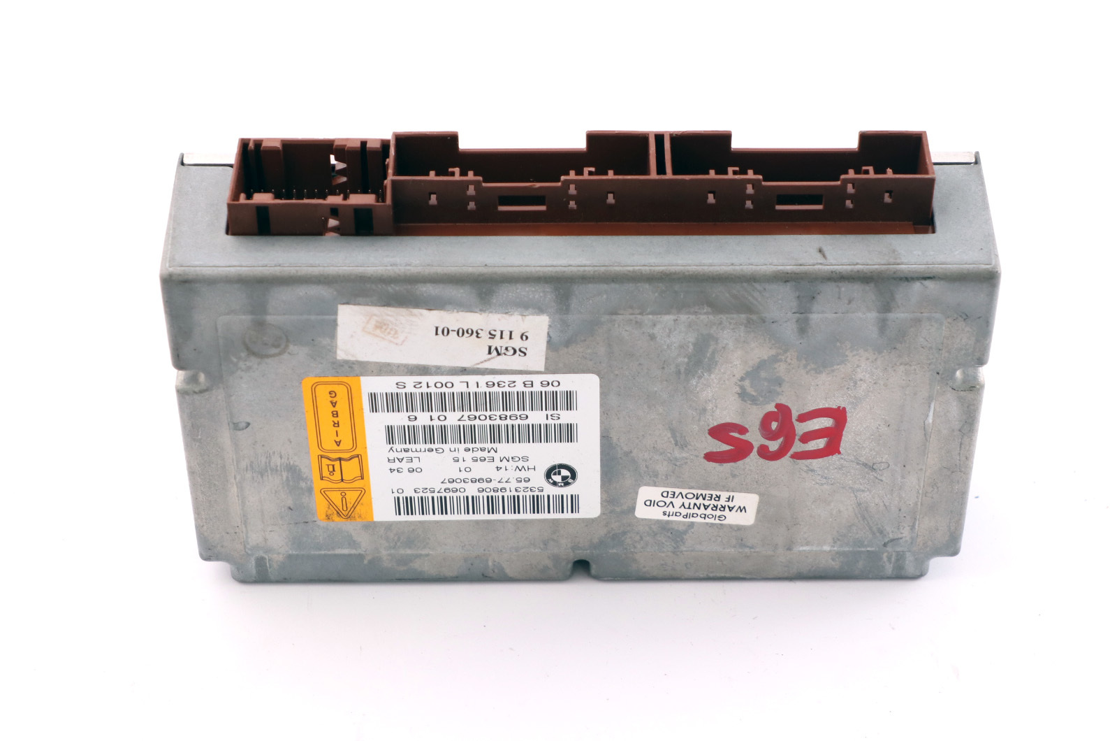 BMW E66 E67 Airbag ECU Steuergerät Gateway Modul 6983067