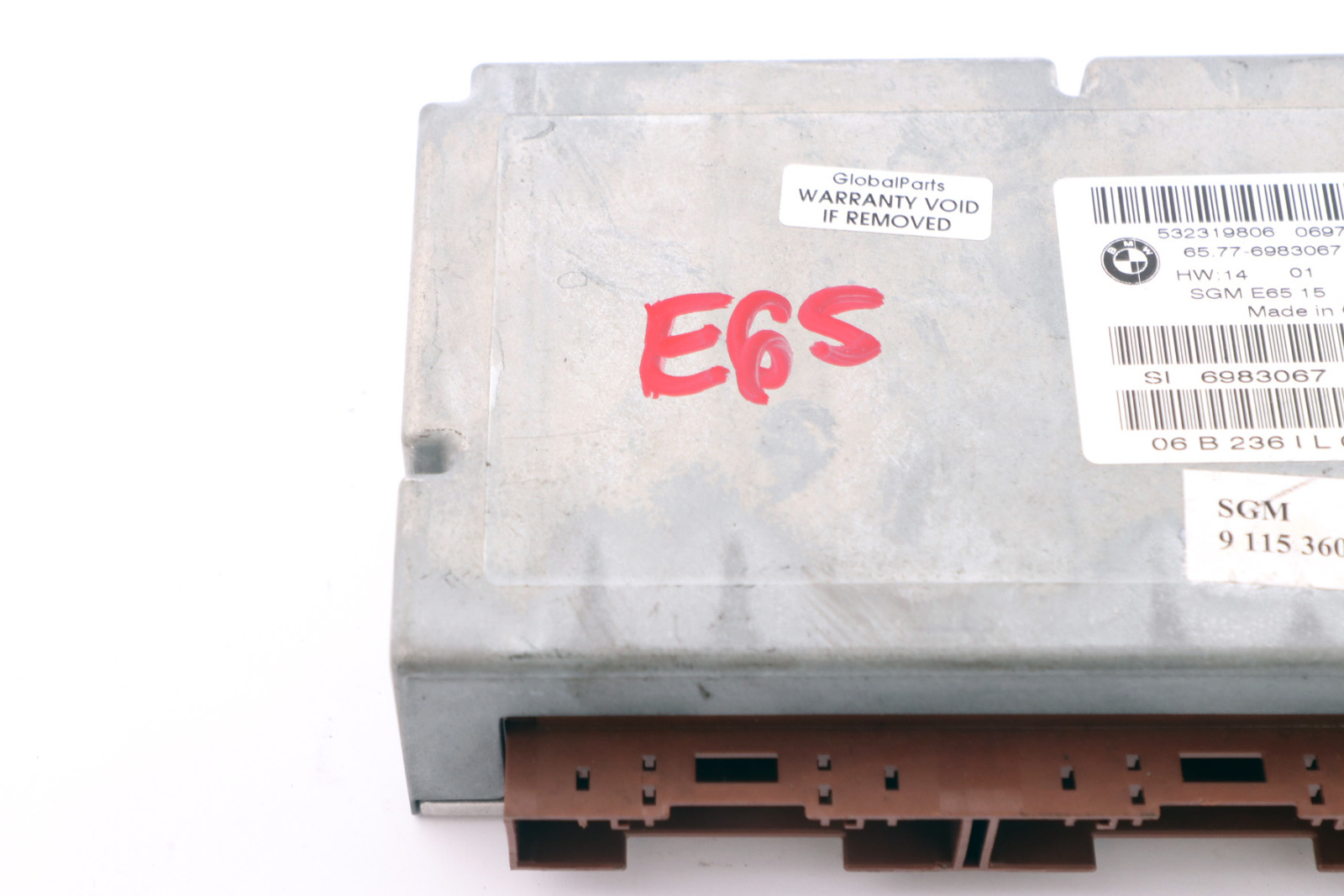 BMW E66 E67 Airbag ECU Steuergerät Gateway Modul 6983067