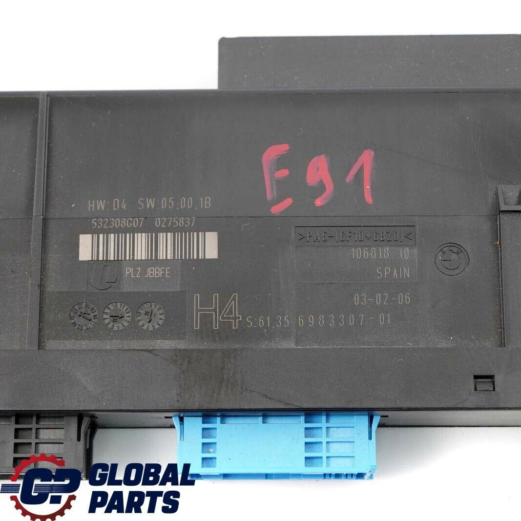 BMW 3 er E91 ECU Karosserie Modul H4 Steuergeräte PL2 JBBFE 6983307