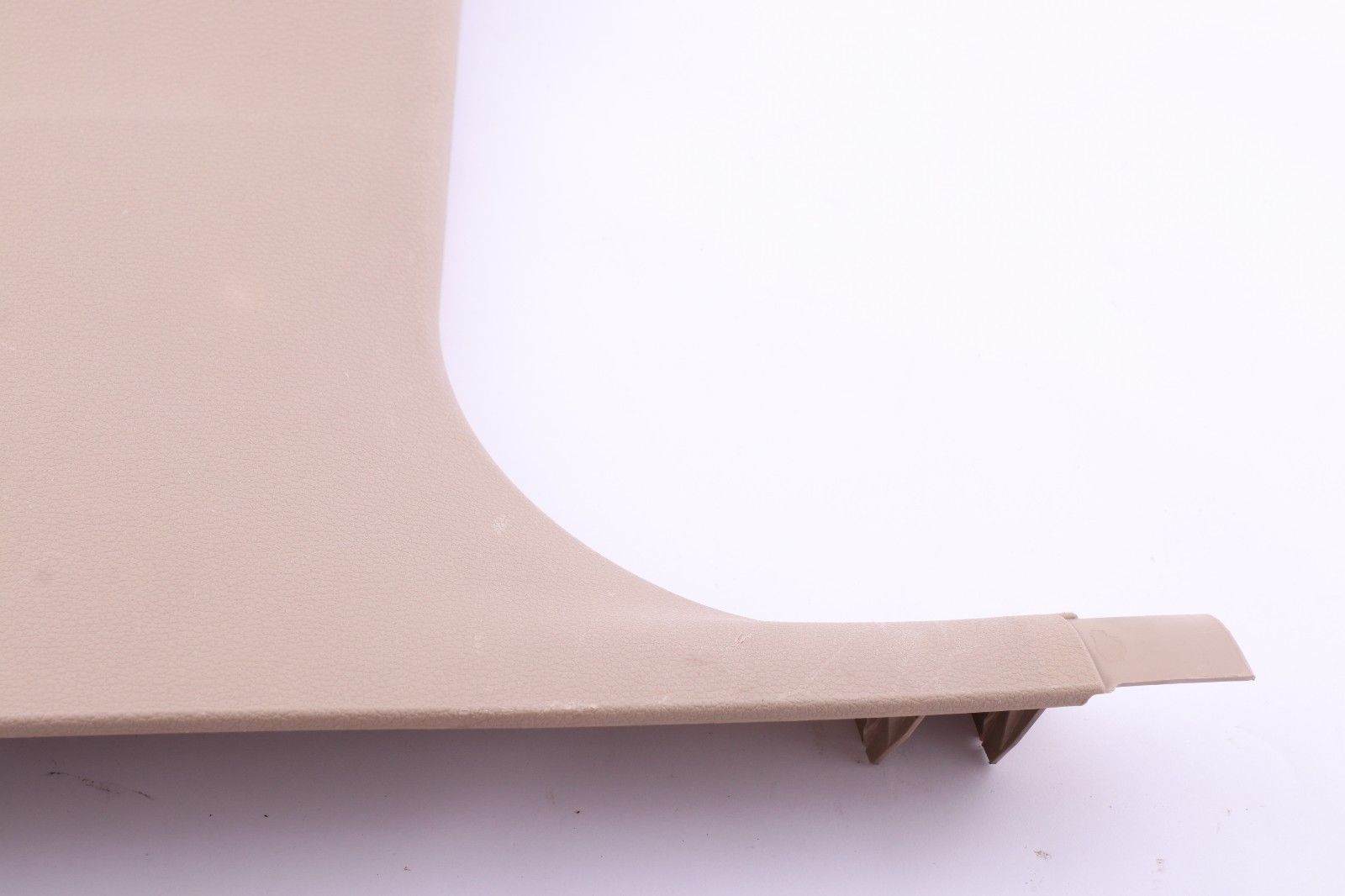 BMW 5 Series E60 E61 LCI Trim Panel B-Column Bottom Pillar Right Cream Beige O/S