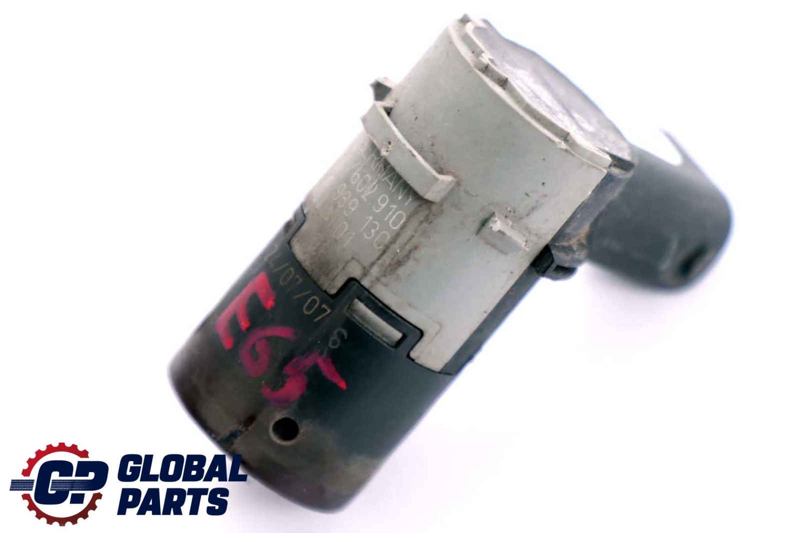 BMW E65 E66 PDC Ultraschallsensor vorne Barberarot Barbera Rot A39 6989224