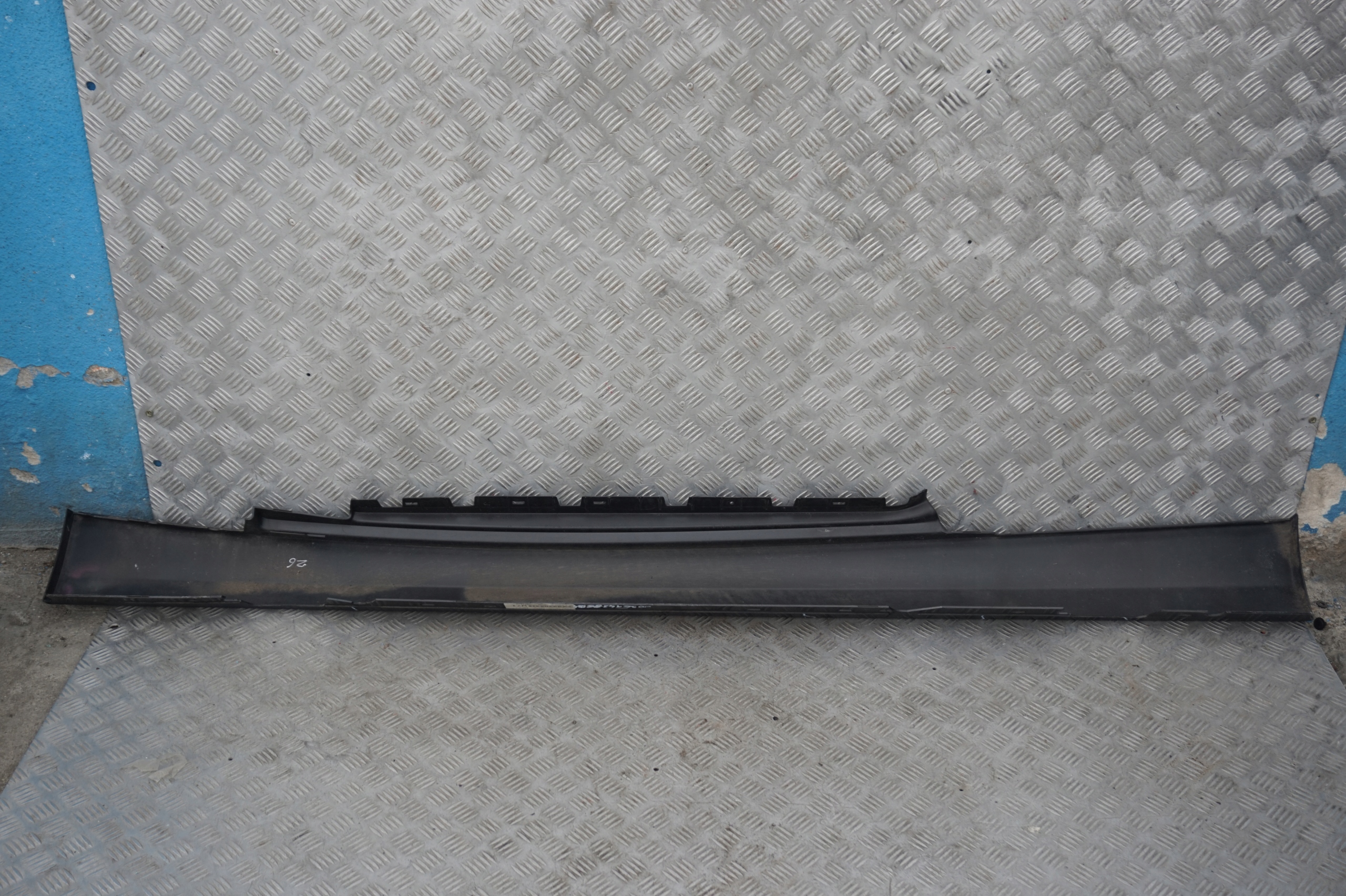 BMW 1 SERIES 4 E81 E82 E88 Sill Strip Side Skirt Right O/S Schwarz 2 Black - 668