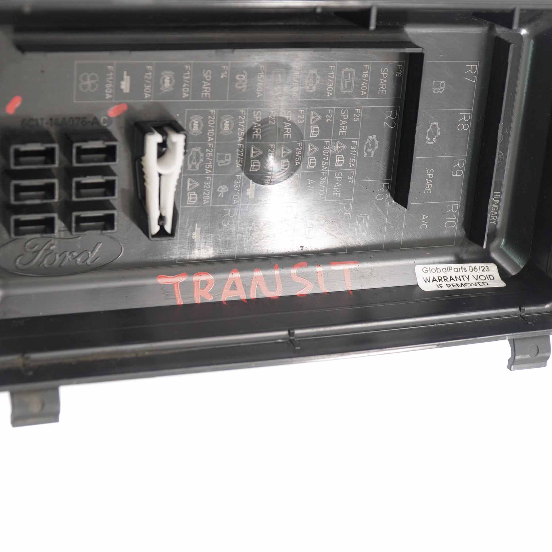 Ford Transit Fuse Box Cover Electrical Unit Housing Lid Trim Cap 6C1T-14A076-A