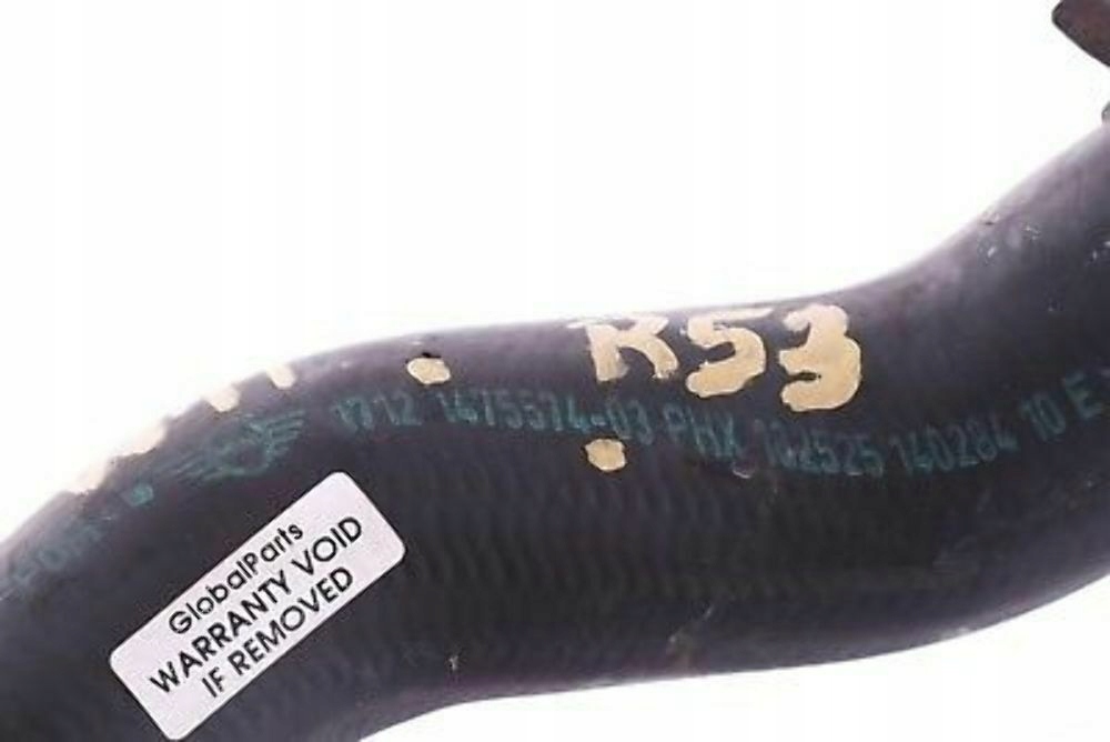 BMW Mini Cooper S R52 R53 W11 Petrol Radiator Coolant Pipe Hose 1475574