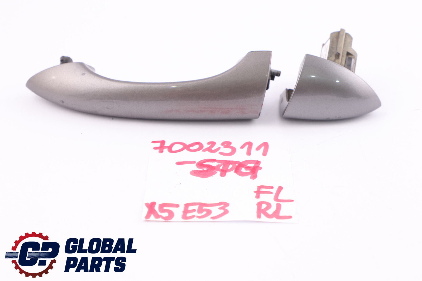 BMW X5 Series E53 Front Rear Left Grab Handle Cover N/S Sterlinggrau Grey 472