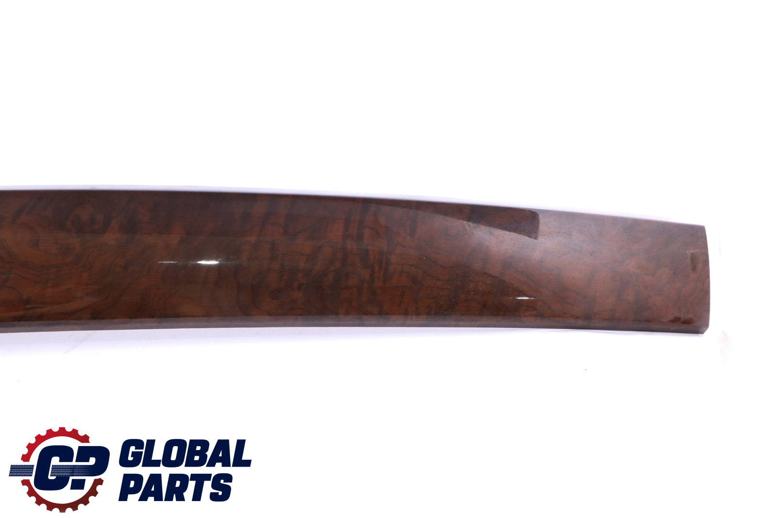 BMW 7 Series E65 E66 E67 Wood Strip Rear Window Shelf N/S Esche Dunkel Brown