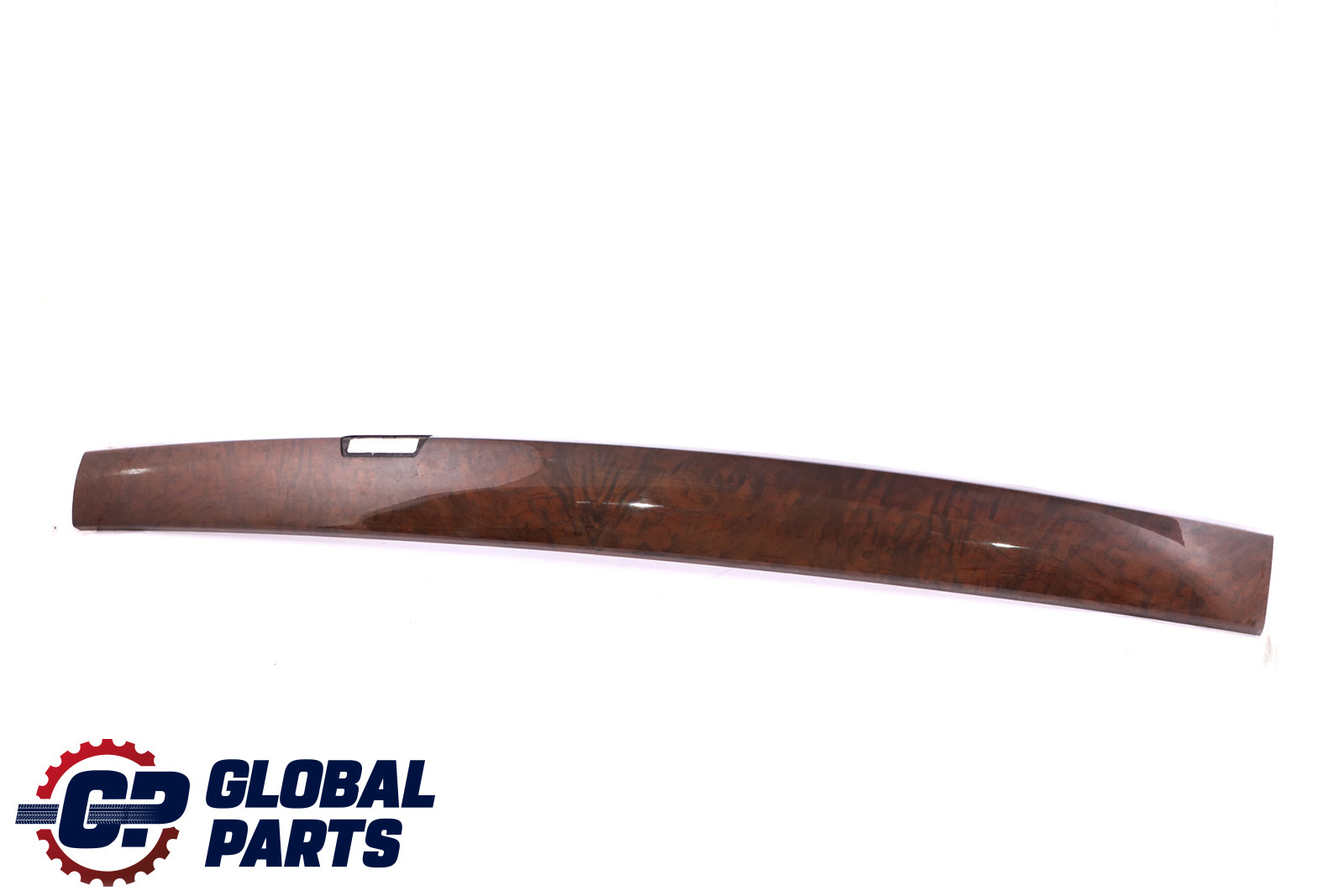 BMW 7 Series E65 E66 E67 Wood Strip Rear Window Shelf N/S Esche Dunkel Brown