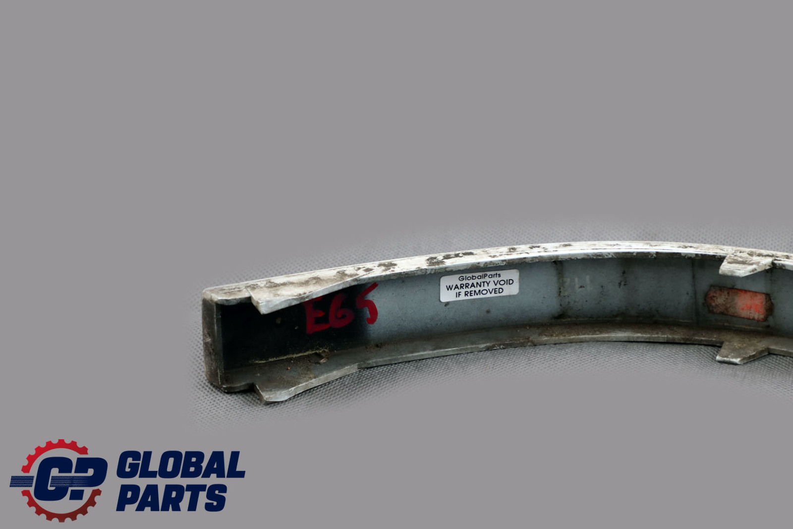 BMW 7 Series E65 Rear Right Bumper Finisher Moulding Trim O/S Alpinweiss 3