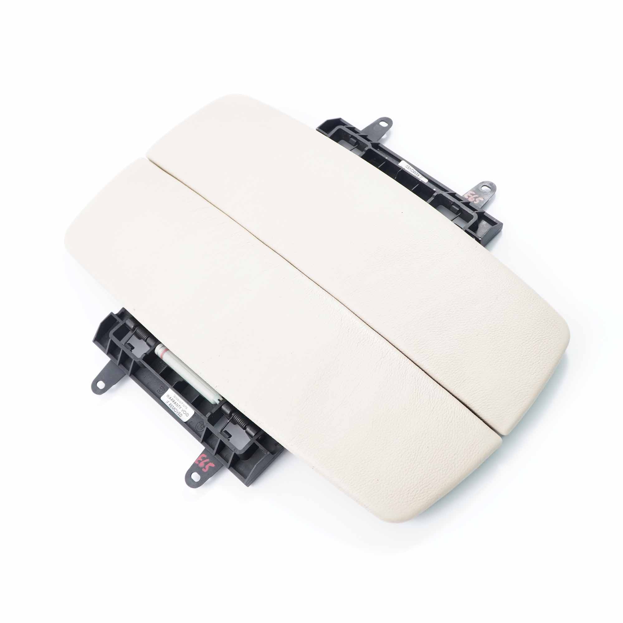 Armrest Cover Set BMW E65 E66 E67 Centre Console Panel Leather Cream Beige