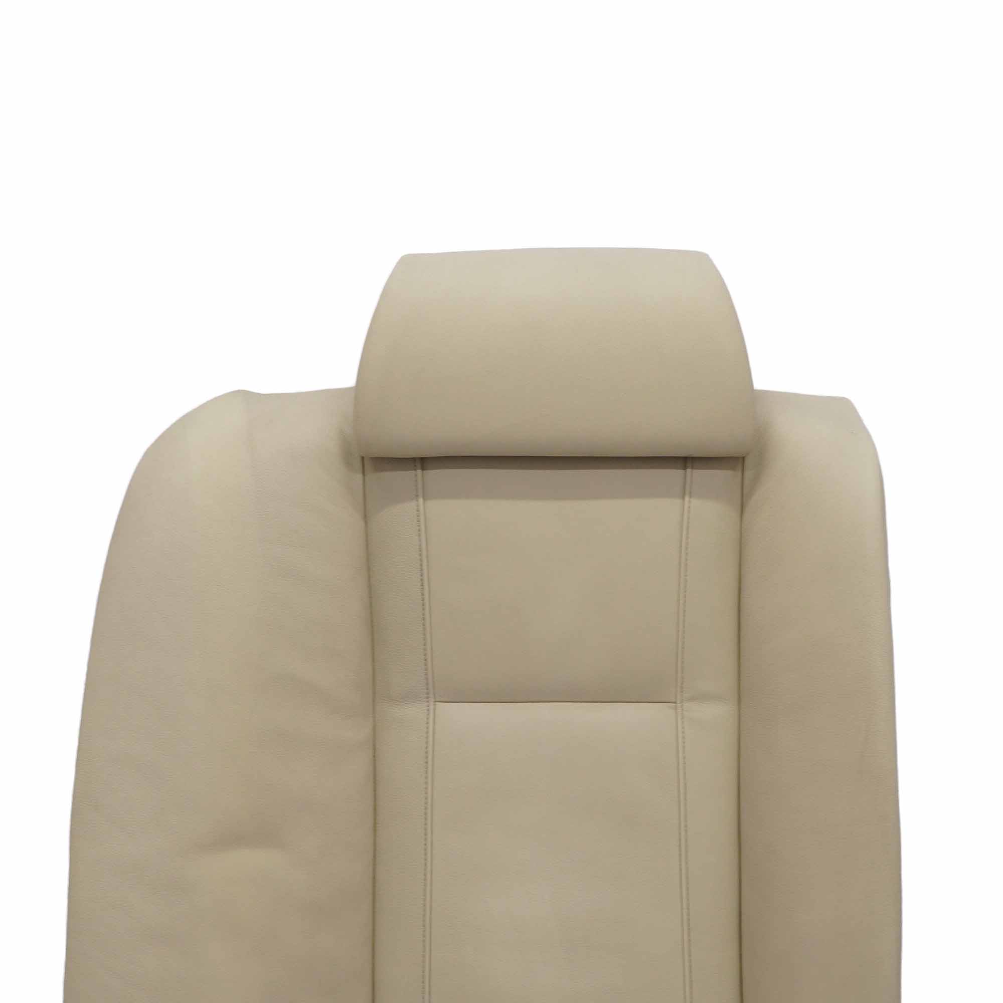 BMW E65 E66 E67 Hinten Sitz Rechts Rückenlehne Bezug Leder Cream Beige