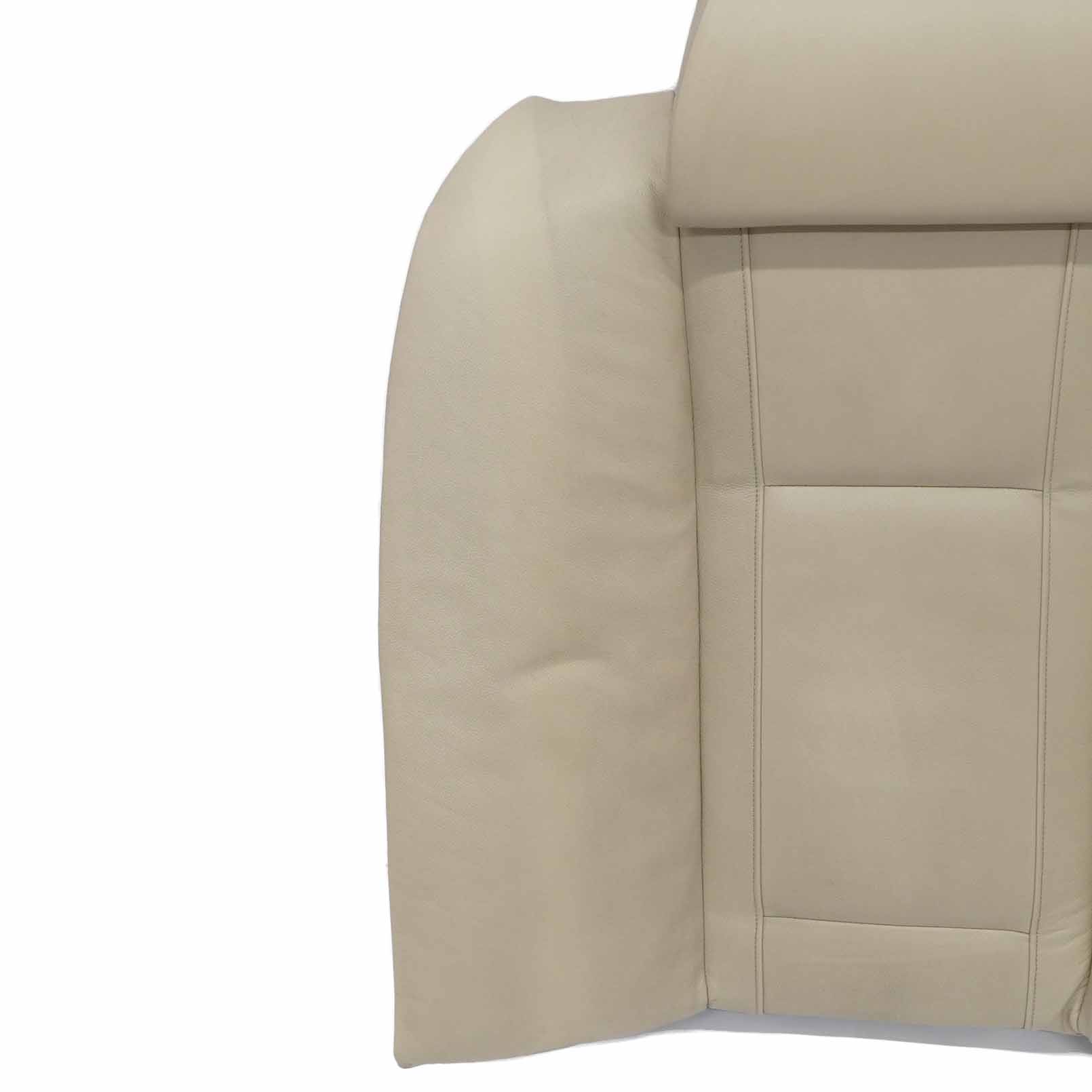 BMW E65 E66 E67 Hinten Sitz Rechts Rückenlehne Bezug Leder Cream Beige