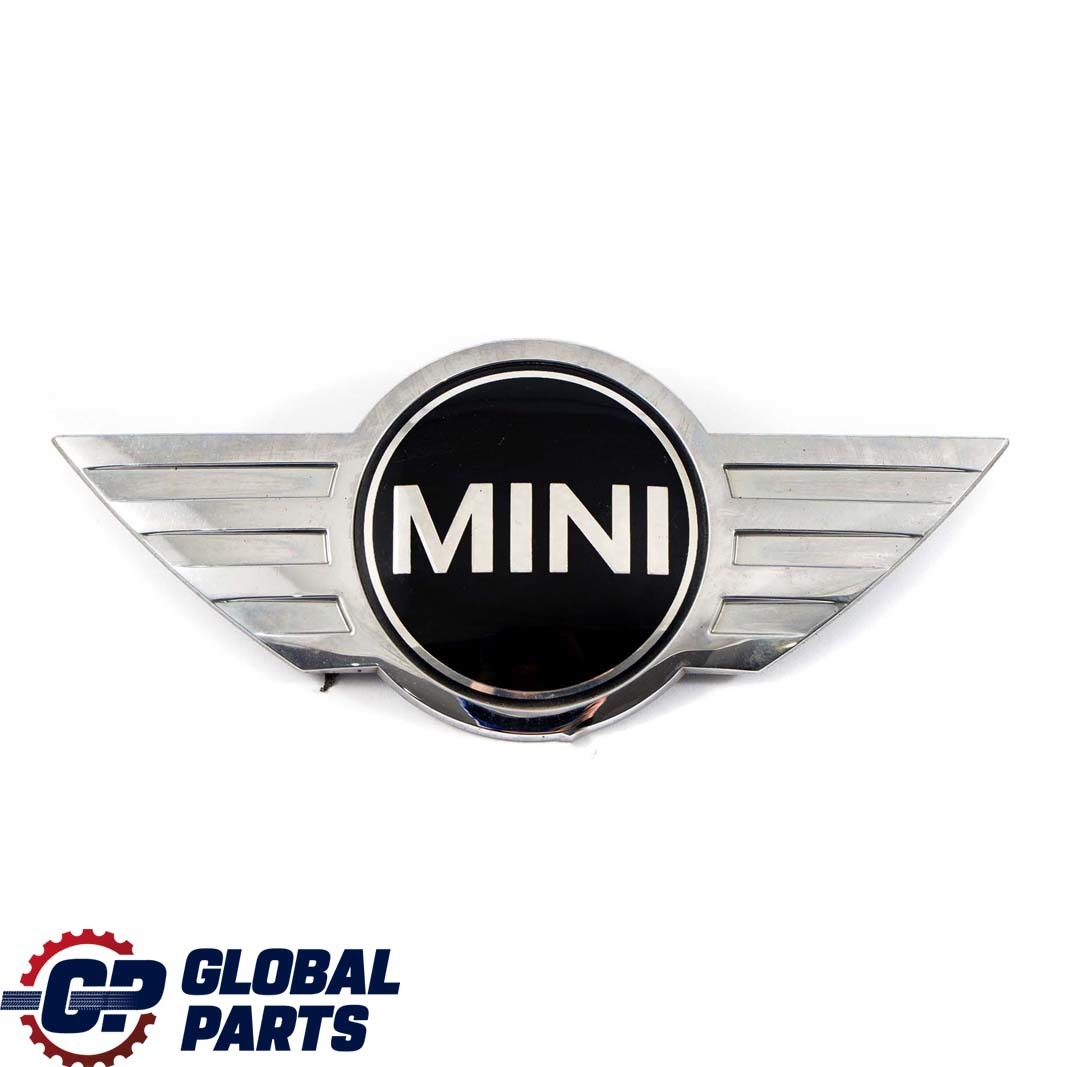 Mini Cooper One R50 R53 R56 Logo Badge Rear Hatch Deck Lid Emblem Chrome 7026186