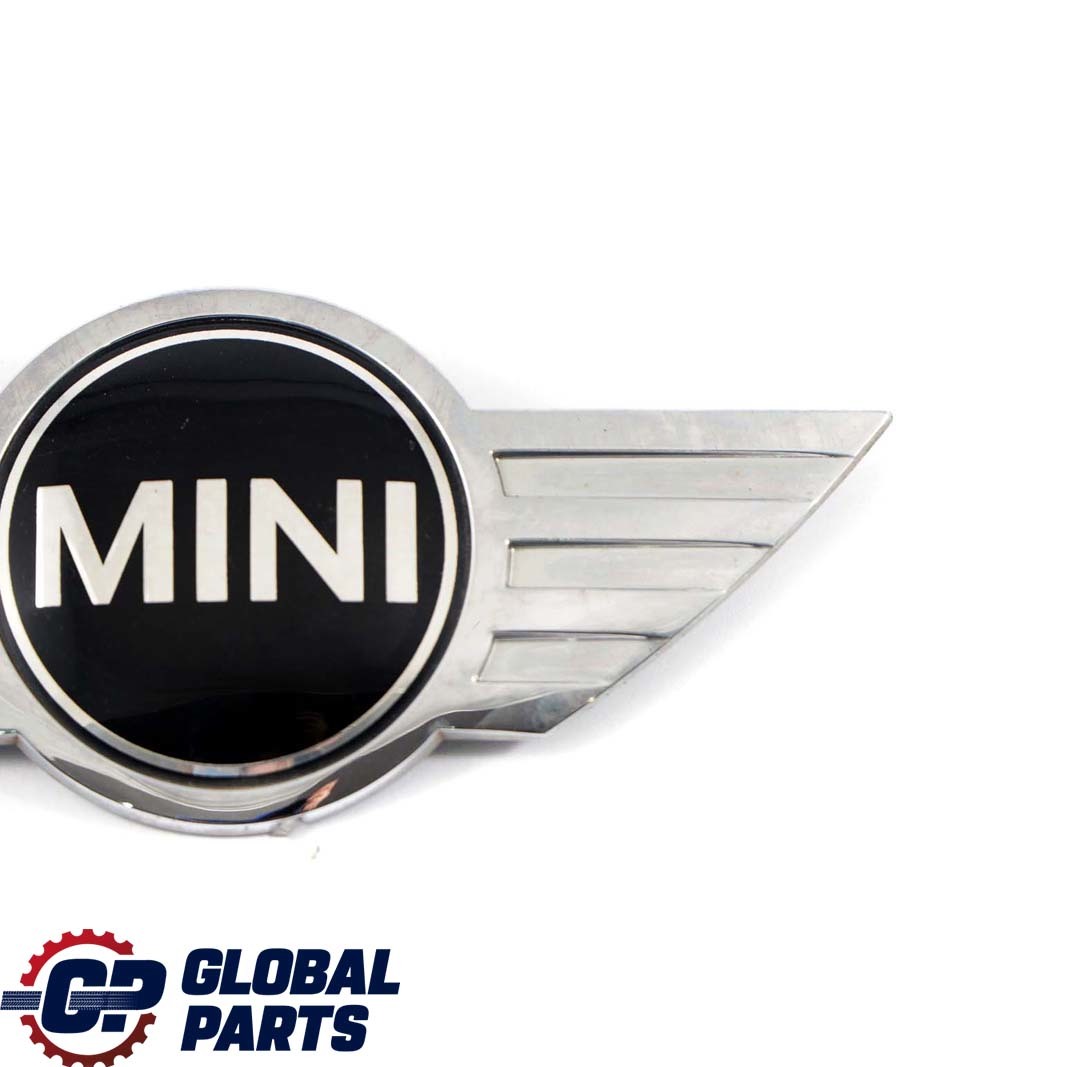 Mini Cooper One R50 R53 R56 Logo Badge Rear Hatch Deck Lid Emblem Chrome 7026186