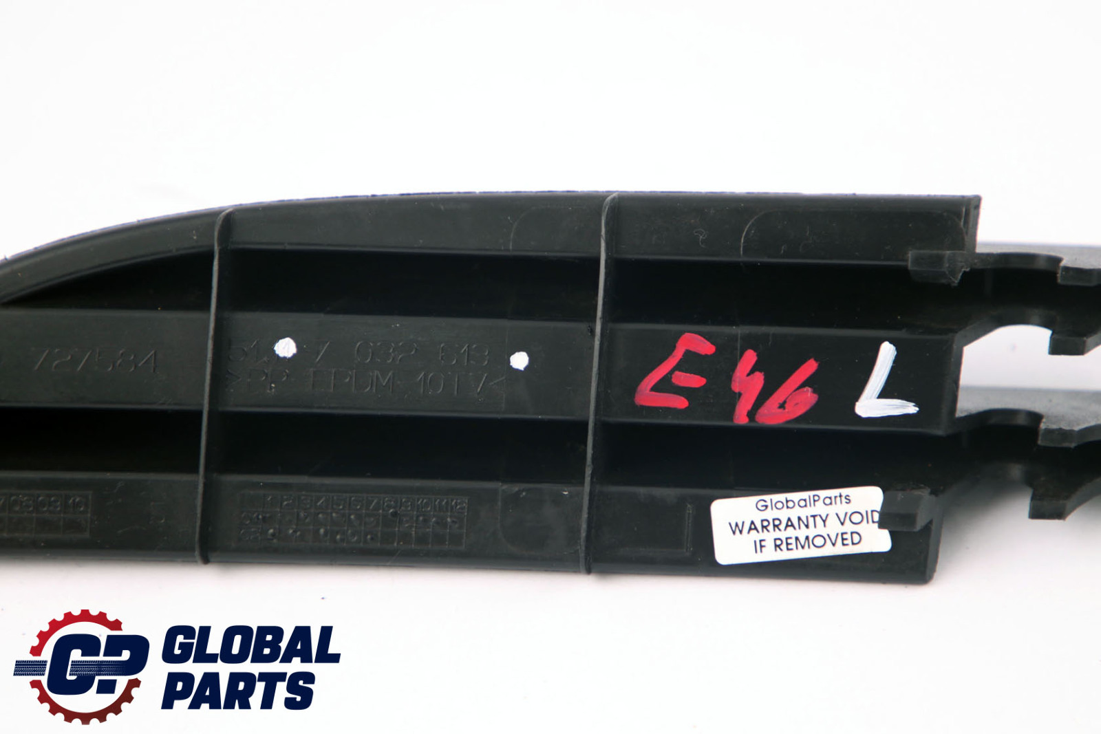 BMW 3 Series E46 Partially Open Grid left In Front Bumper N/S 7032613