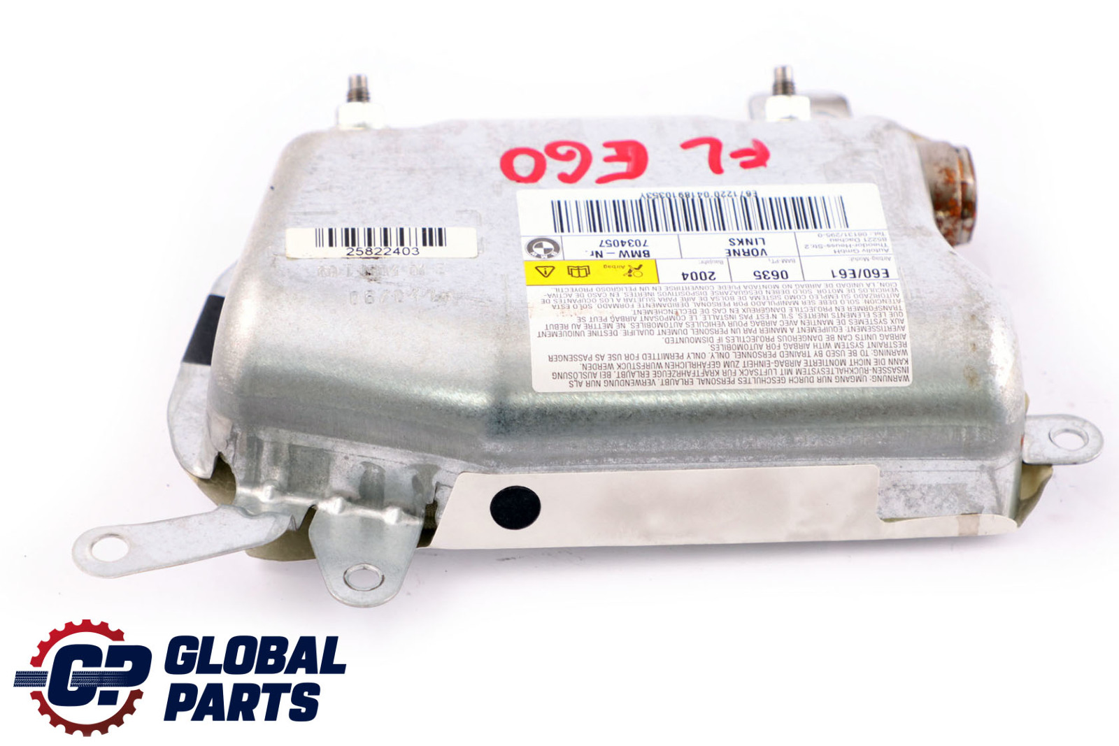 BMW 5 Series E60 E61 LCI Left Front Door Airbag Module N/S 7034057