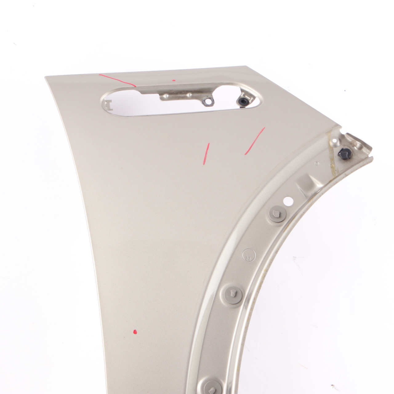 Side Panel Mini R50 R52 R53 Front Right O/S Fender Wing Sparkling Silver - A60