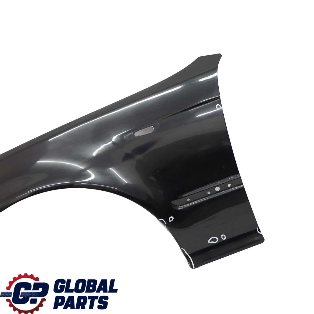 BMW 3 E46 Saloon Touring Front Left N/S Side Panel Fender Wing Black Sapphire