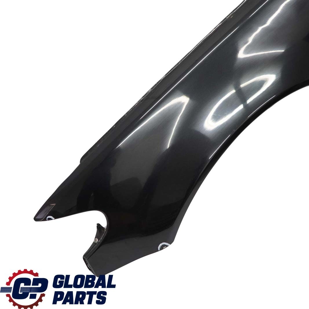 BMW 3 E46 Saloon Touring Front Left N/S Side Panel Fender Wing Black Sapphire