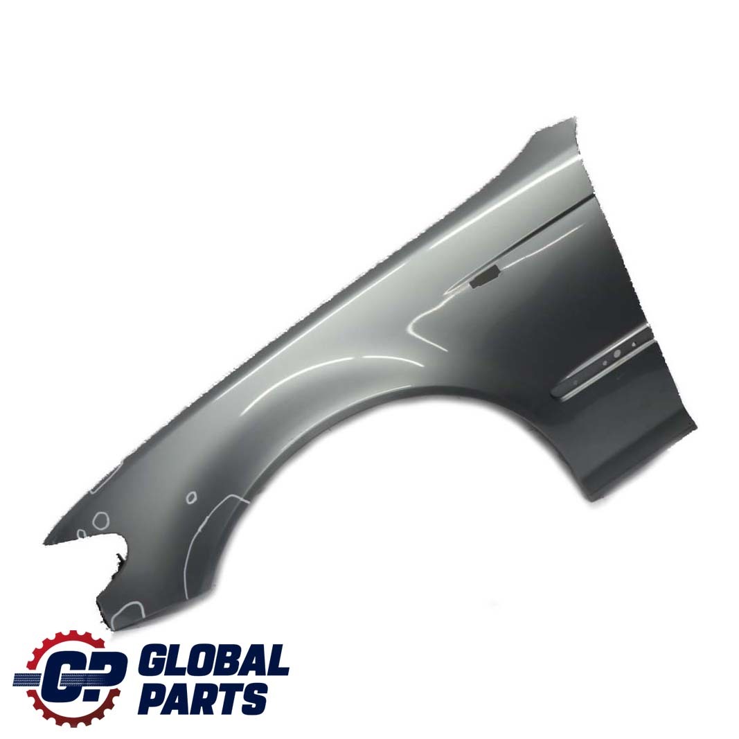 BMW 3 E46 Saloon Touring Front Left N/S Side Panel Fender Wing Silbergrau - A08