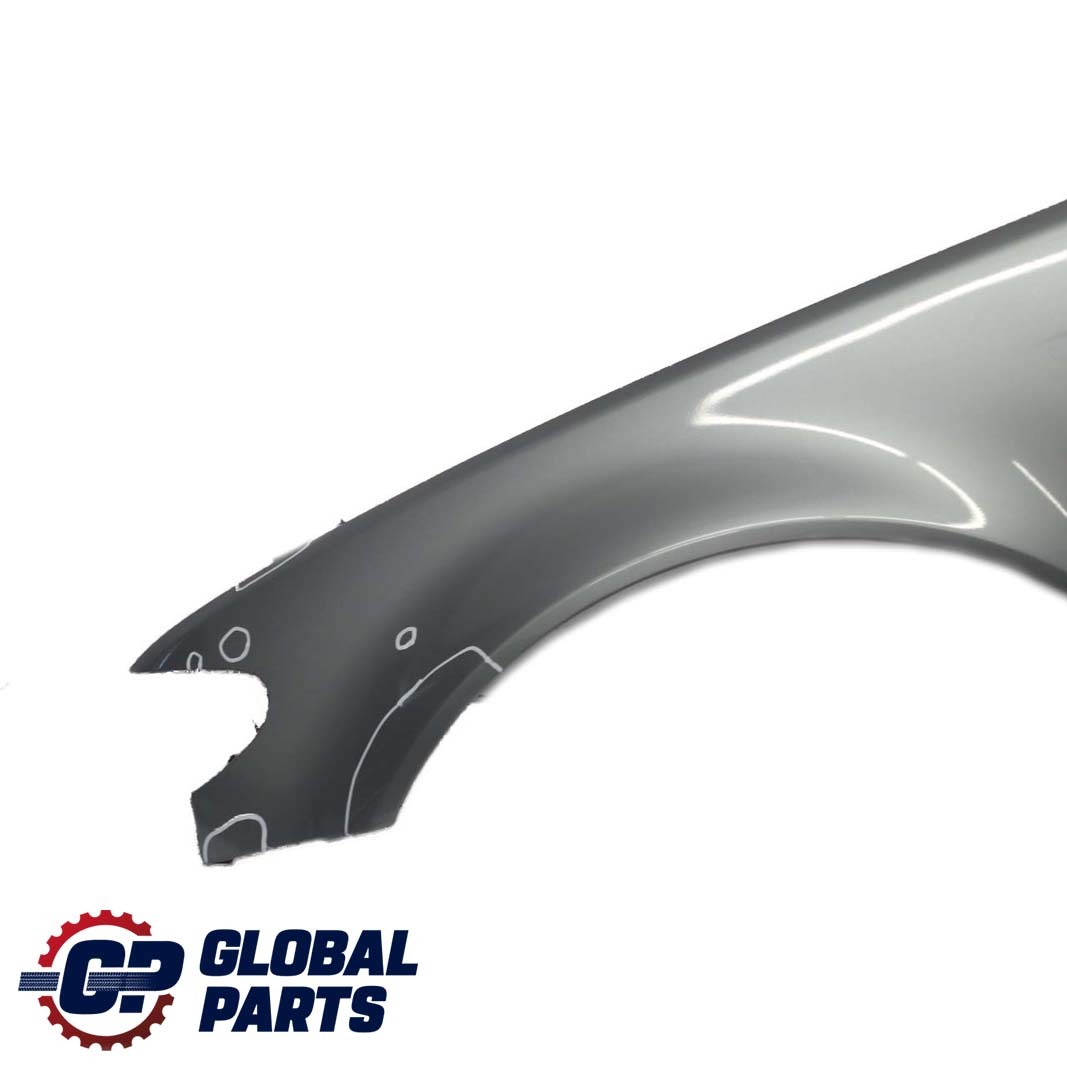 BMW 3 E46 Saloon Touring Front Left N/S Side Panel Fender Wing Silbergrau - A08