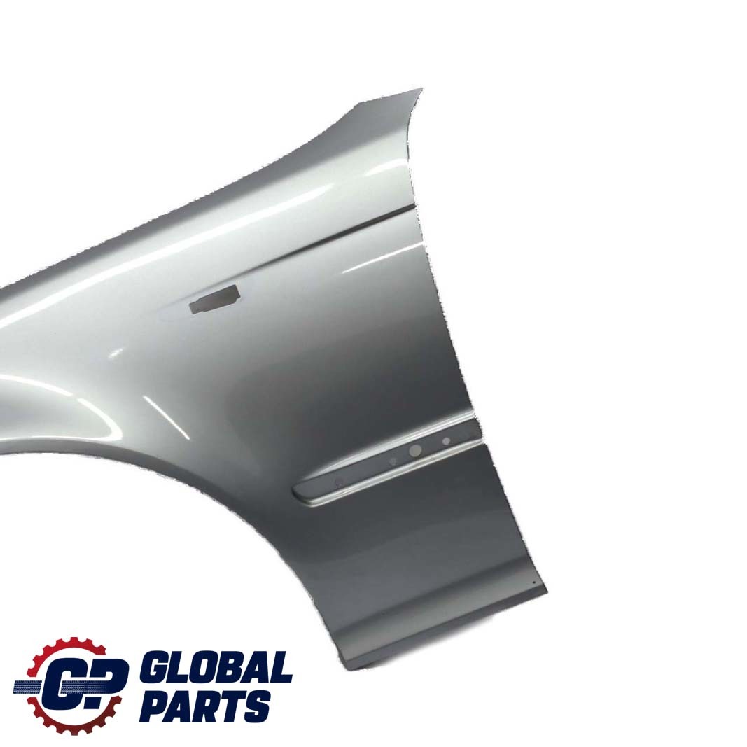 BMW 3 E46 Saloon Touring Front Left N/S Side Panel Fender Wing Silbergrau - A08