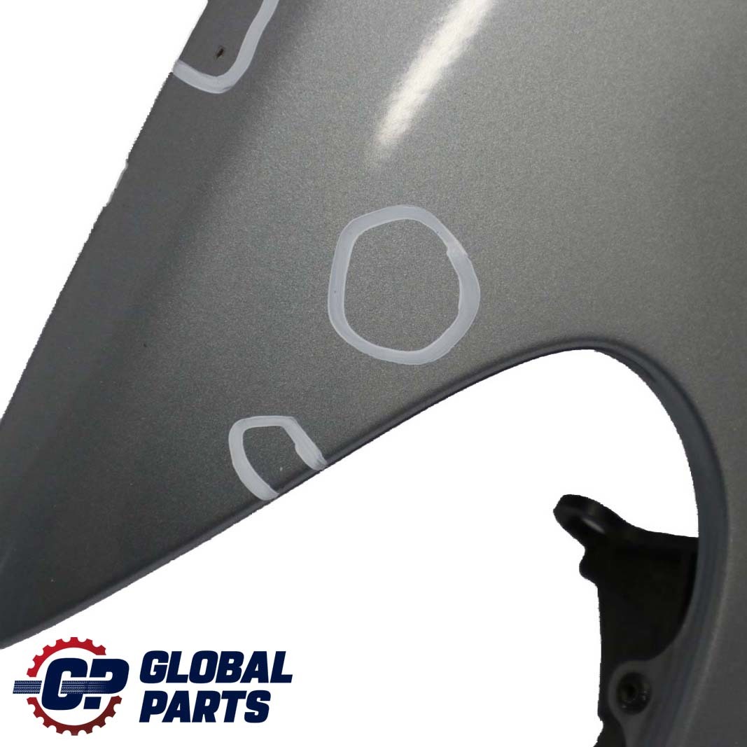 BMW 3 E46 Saloon Touring Front Left N/S Side Panel Fender Wing Silbergrau - A08