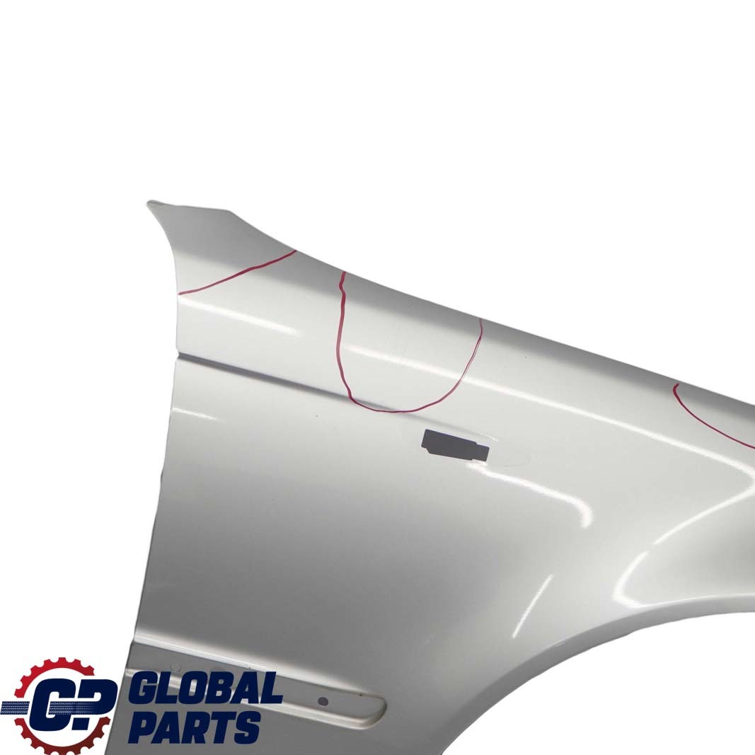 BMW E46 Saloon Touring Front Right O/S Side Panel Fender Wing Titansilber - 354