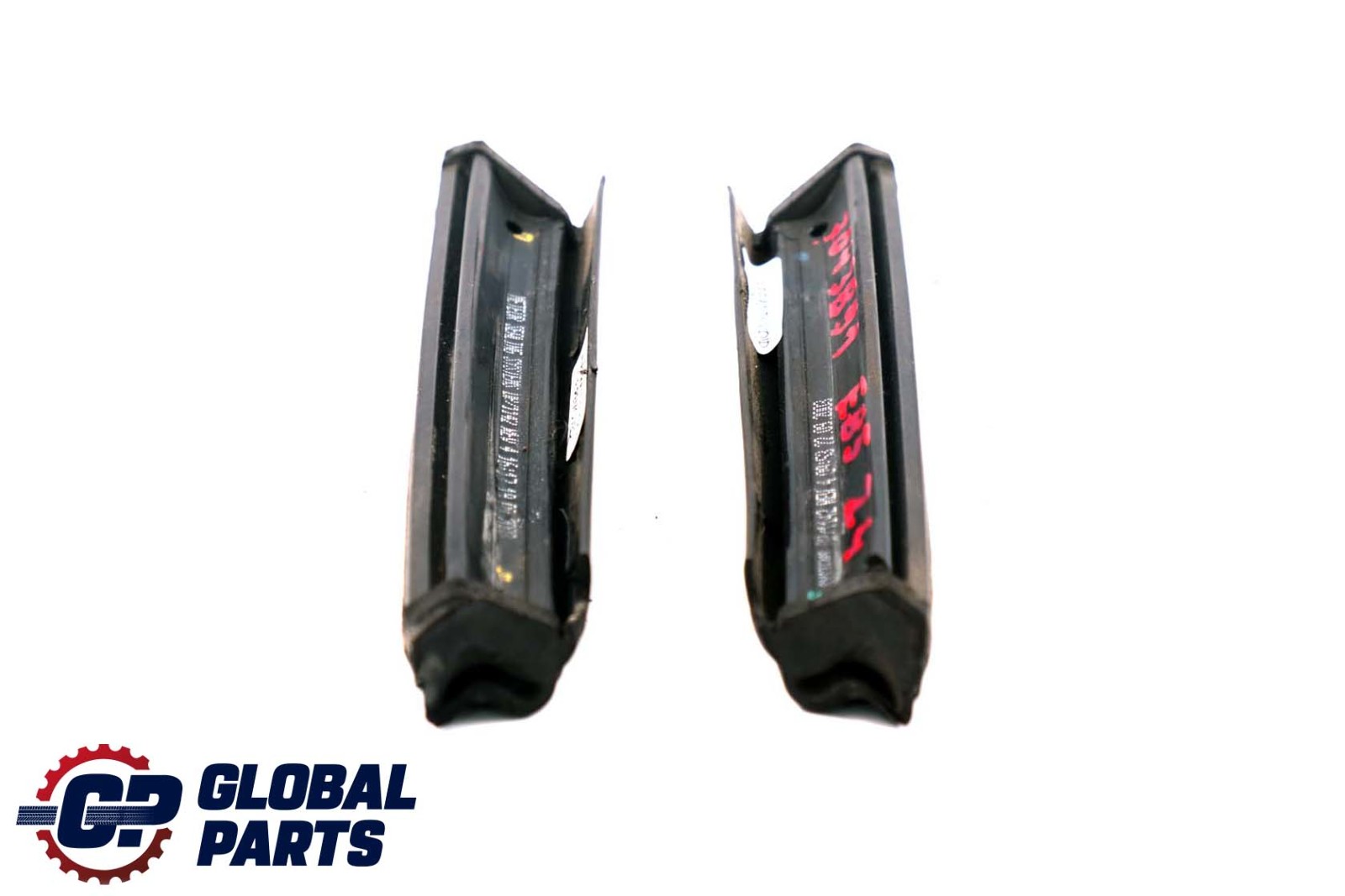 BMW Z4 Series E85 Front Channel Seal Window Guide Front Left Right Set Roof Top