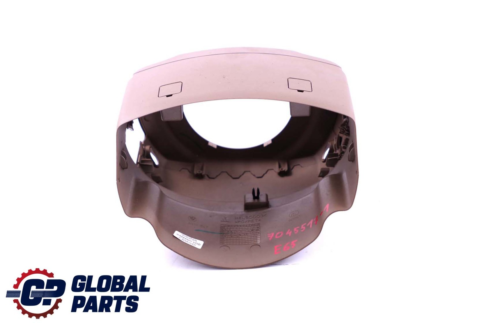 BMW 7 Series E65 E66 E67 Steering Column Cover Dunkelbeige Dark Beige 6911537