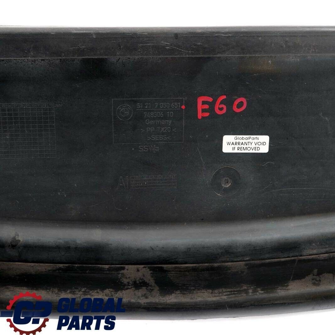 BMW 5 Series E60 E61 Air Duct Bottom Engine Compartment 51717050651 7050651