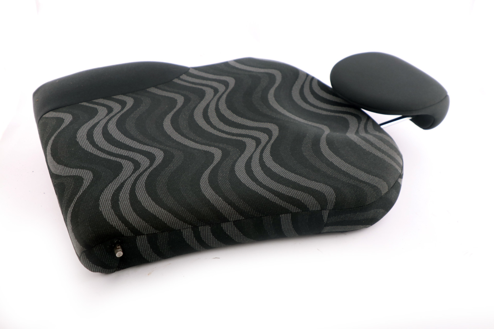 BMW Mini Cooper One R50 Rear Seat Left N/S Cloth Backrest Aqua Panther Black