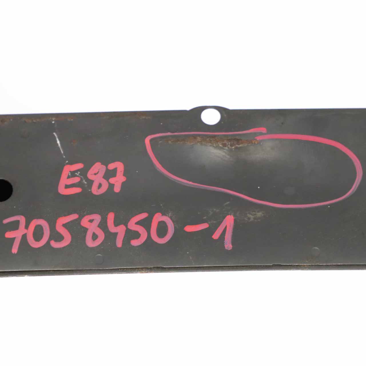 Bumper Carrier BMW E81 E87 Front Support Crash Bar Reinforcer 7058450