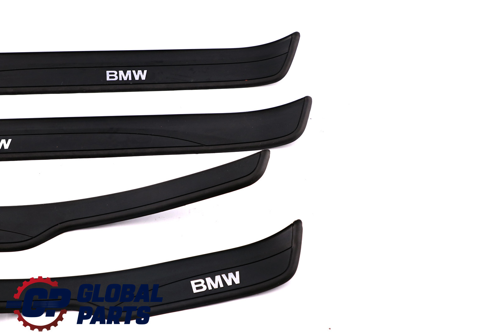 BMW 3 Series E90 E91 LCI Set Entrance Door Cover Trim Sill Strip Black