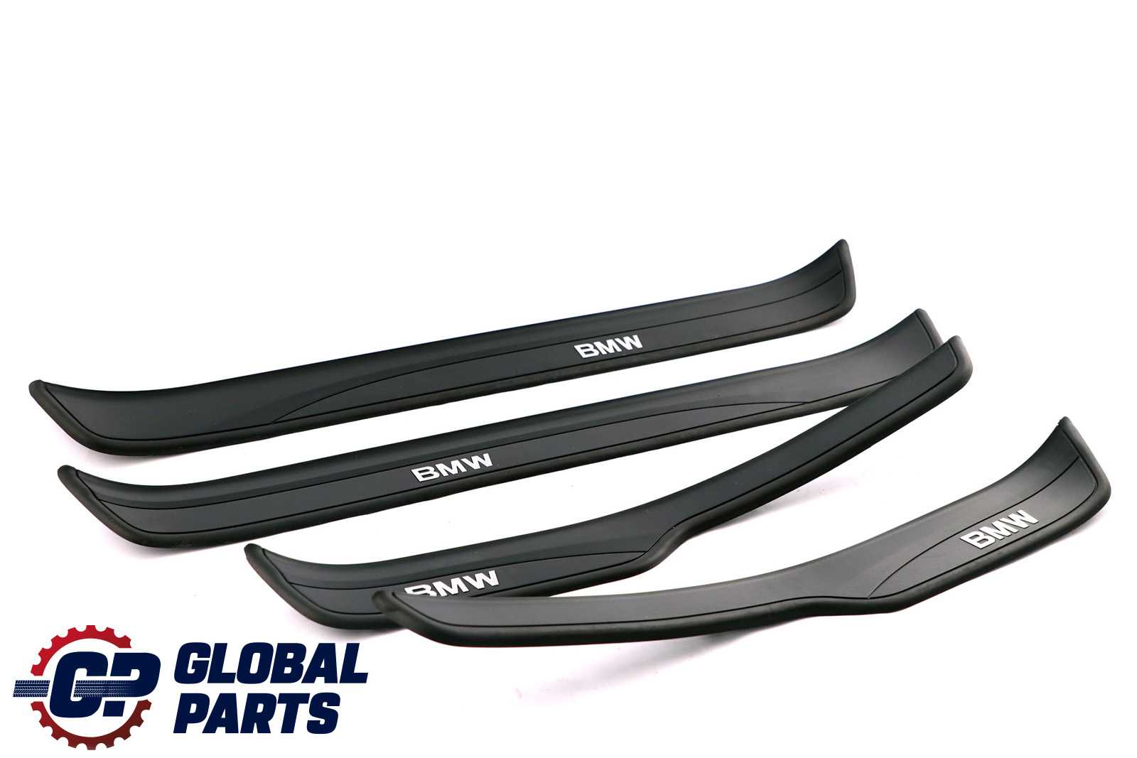 BMW 3 Series E90 E91 LCI Set Entrance Door Cover Trim Sill Strip Black