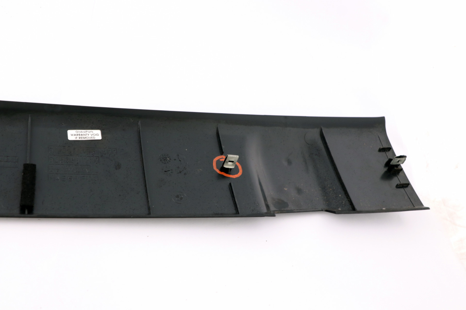 BMW 5 Series E61 LCI Exterior Upper Trunk Lid Trim Panel Black 7061400