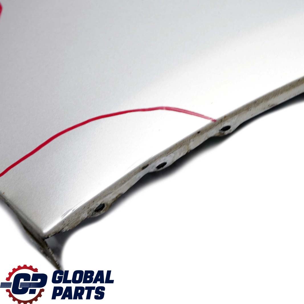 BMW 7 E65 E66 Side Panel Wing Front Right O/S Titansilber Silver Metallic - 354