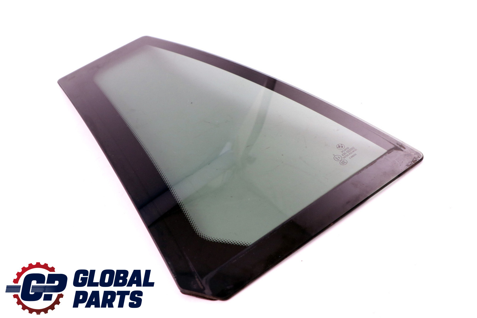 BMW 5 Series E61 E61N LCI Side Fixed Window Glass Green Door Rear Right O/S AS3