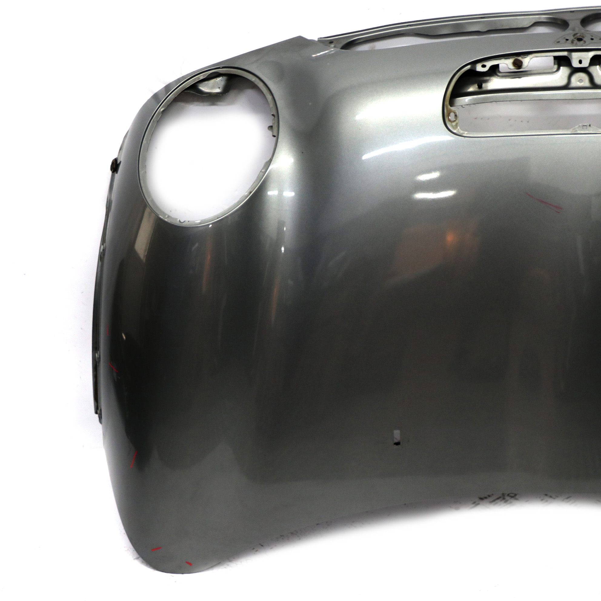 Front Hood Mini R52 R53 Cooper S Complete Bonnet Panel Dark Silver - 871