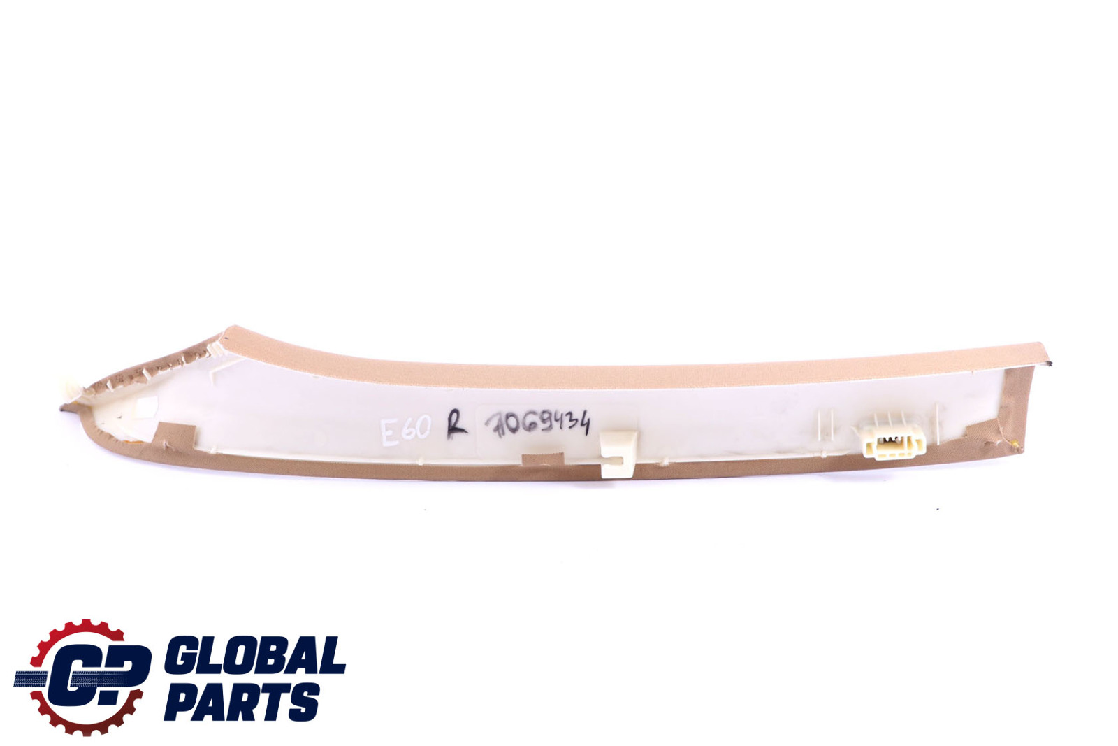 BMW 5 Series E60 E60N E61 E61N LCI Cover Column A Right O/S Beige 7027086