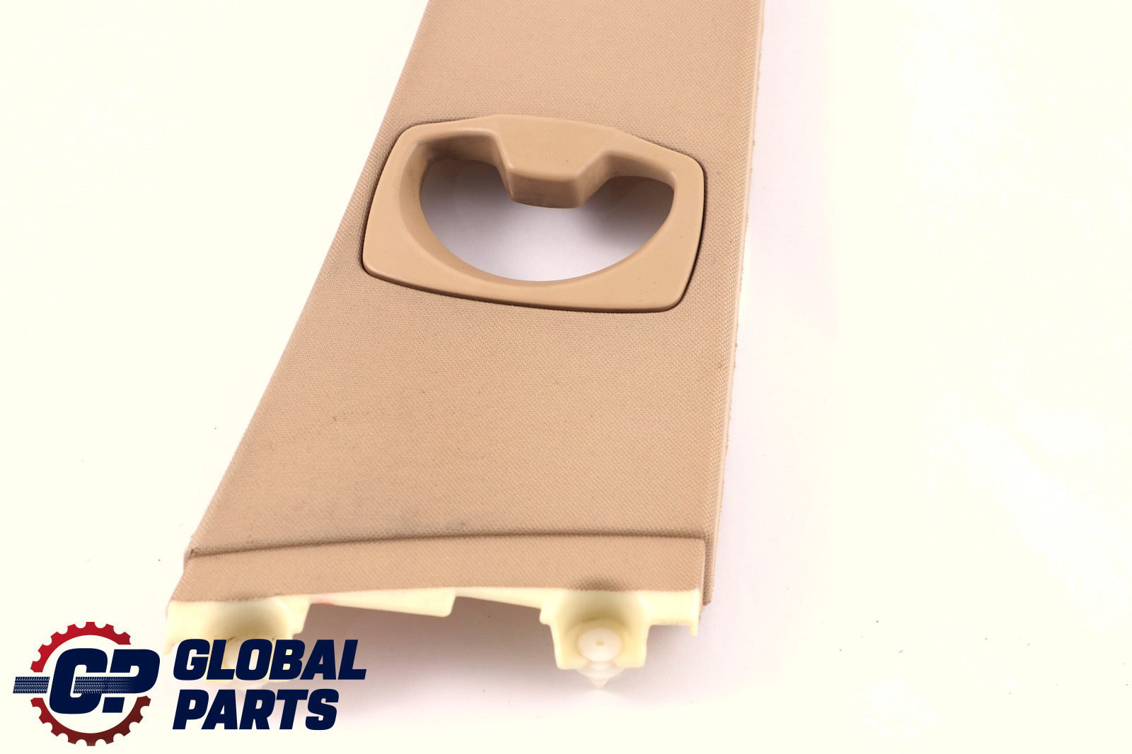 BMW 5 Series E60 E61 Top Right O/S B-column Trim Cover Panel Beige 7027088