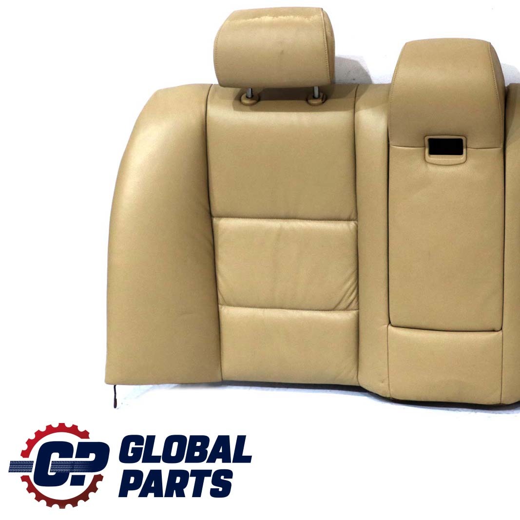 BMW 5 er E60 Bezug Lehne Leder Dakota Beige Rückenlehne Sitz Hinten 7074550