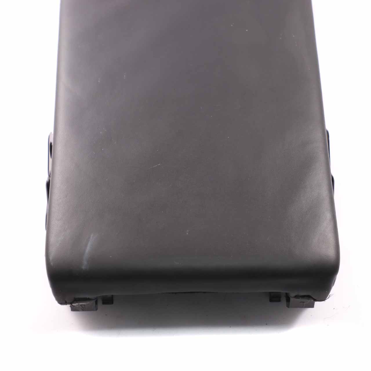 BMW E60 Rücksitz Lehne Mittelarmlehne Ablage Tassenhalter Schwarz Leder Nappa